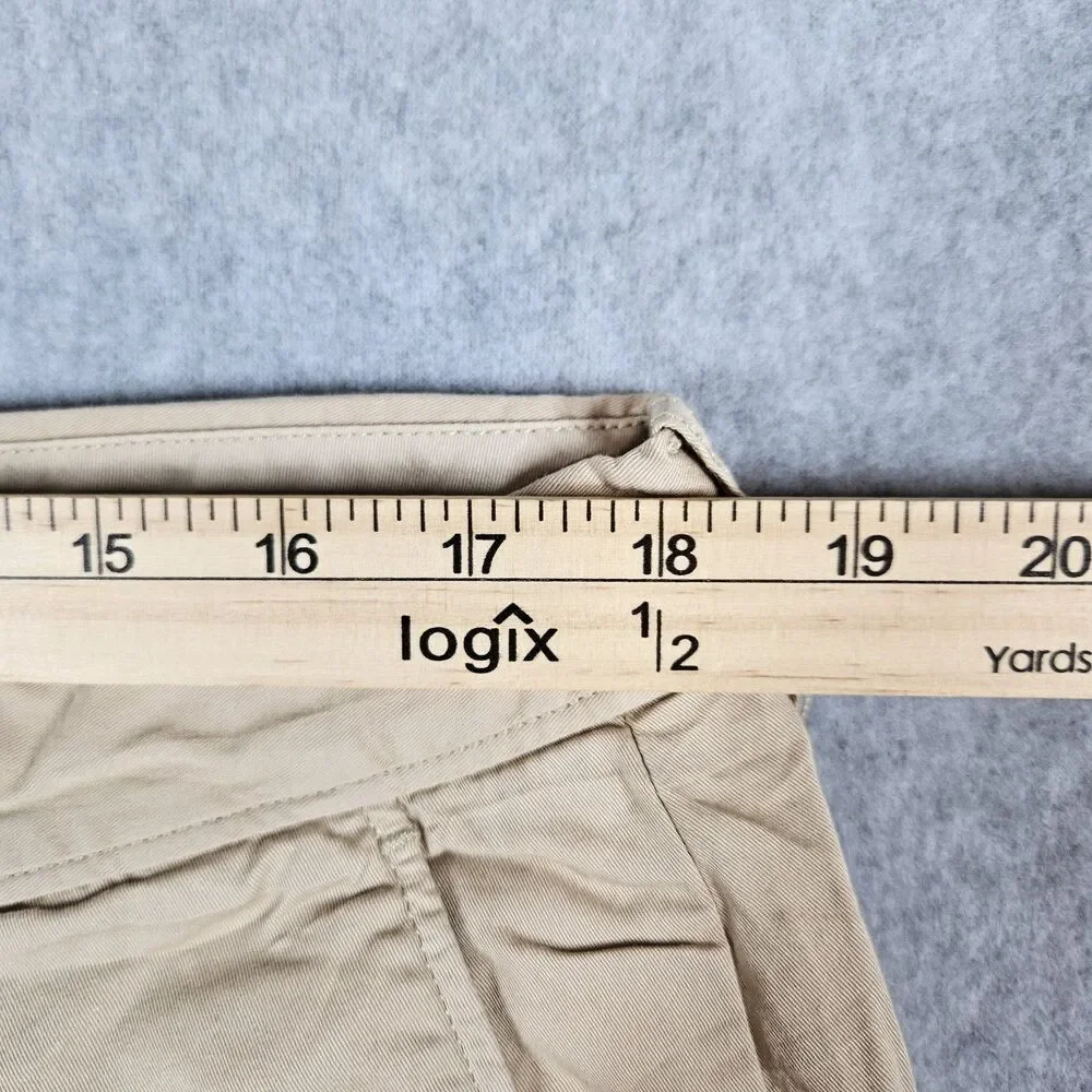 J Crew Stretch Chino Pants Mens 36x30 Brown Cotton Casual Office Work Khaki